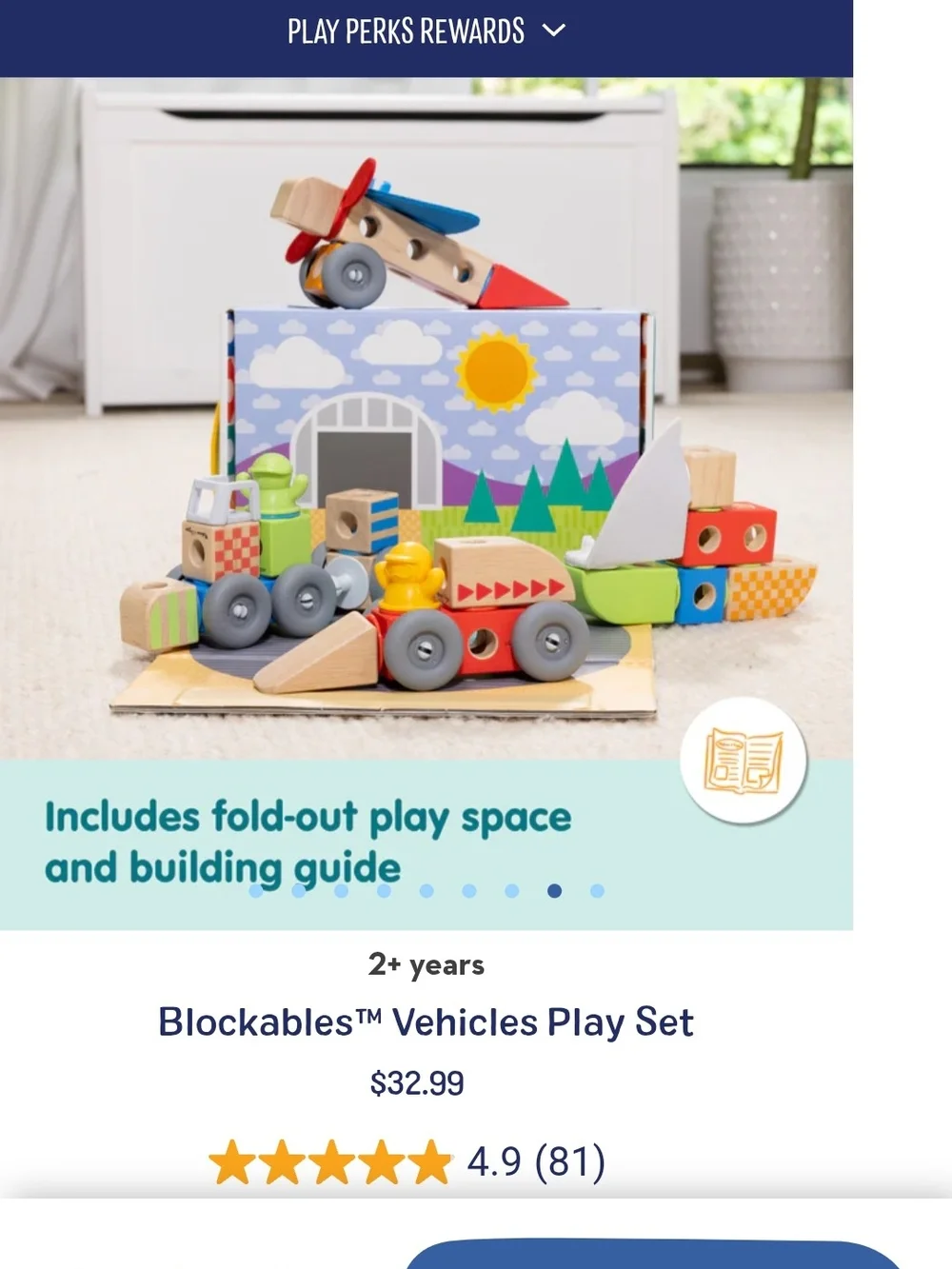 Melissa & Doug Blockables Snap & Play Mix & Match